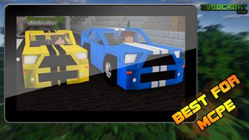 CAR ULTRA MOD PACK for MCPE captura de pantalla 1