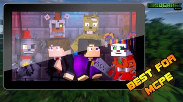 FNAF Ultra Mod Pack For MCPE Affiche