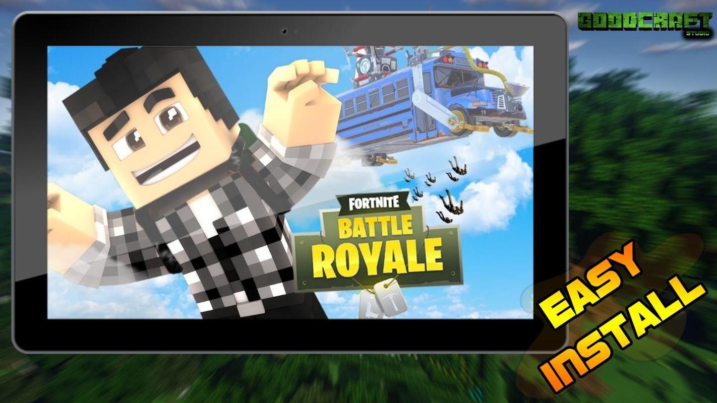 mod fortnite pvp of battle royale pack for mcpe screenshot 1 - download fortnite installer mod