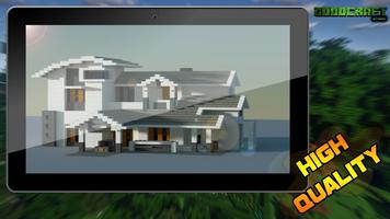 Mansion Modern Ultra Creation Map Pack for MCPE capture d'écran 1