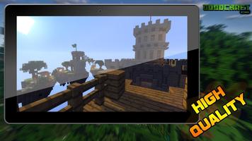 SKY WARS Ultra PvP Map Pack for MCPE Affiche