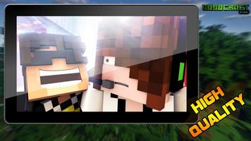 YouTubers Skin Ultra Pack for MCPE capture d'écran 1