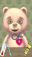 Teddy Bear - Flu Doctor Care Affiche