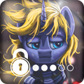 Pony Unicorn Art Sweet Cute Lock Screen