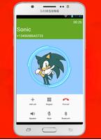 Call From Sonic Prank स्क्रीनशॉट 1