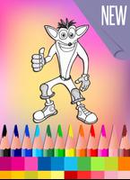 How To Color Crash Bandicoot capture d'écran 1