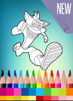 برنامه‌نما How To Color Crash Bandicoot عکس از صفحه