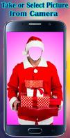 Santa Claus Suit Photo Editor Affiche