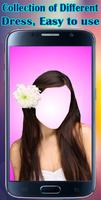 Women Hair Style Photo Editor capture d'écran 2