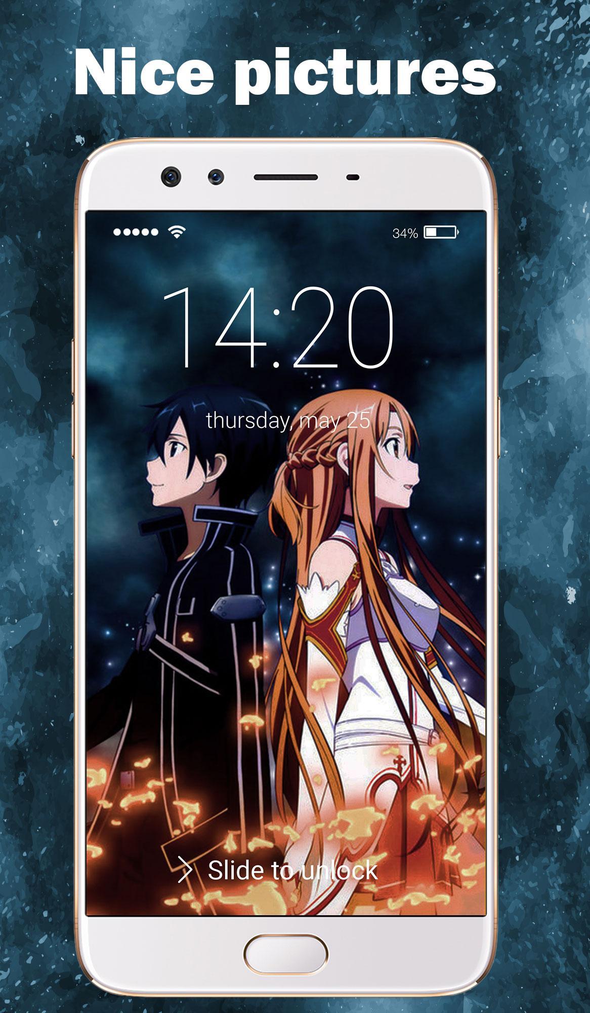 Don't Touch My Phone Wallpaper Lock Screen Anime APK for Android Download