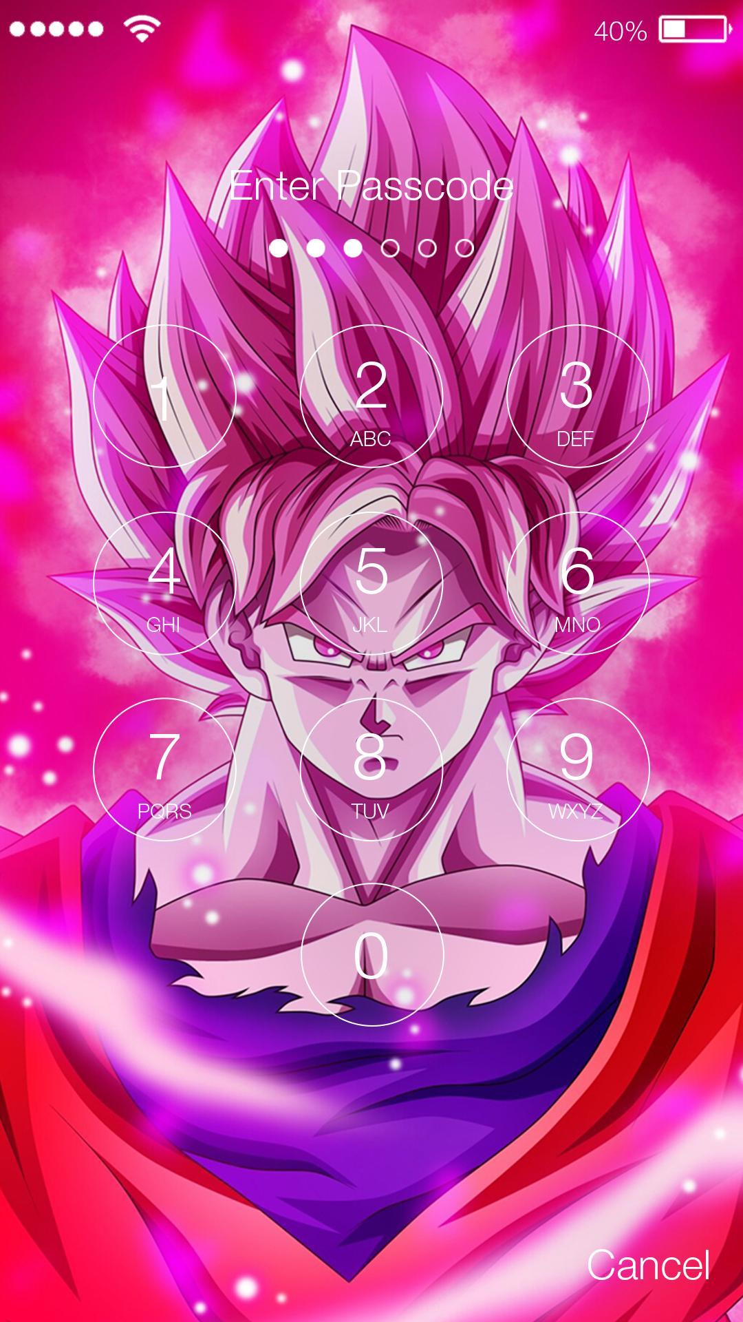 Download do APK de Goku Super Saiyan Battle Dragon Super Lock Screen para  Android