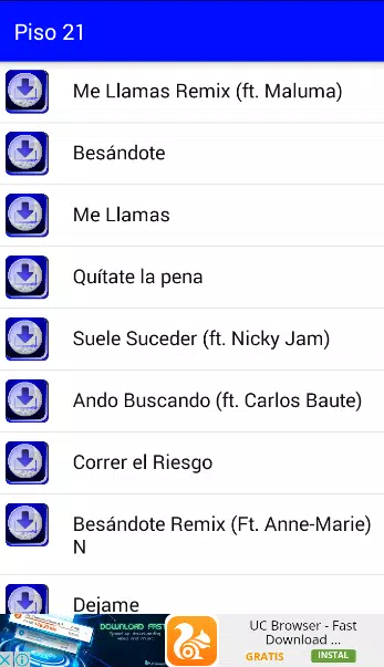 Piso 21 - Me Llamas Remix (ft. Maluma) APK for Android Download