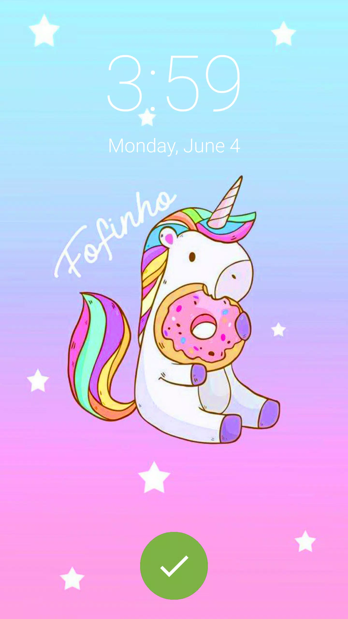 Tải xuống APK Unicorn rose girly wallpaper lockscreen cho Android