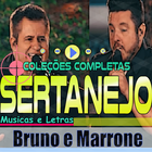 Bruno e Marrone ícone