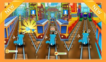 Subway Runner Oggy gold imagem de tela 3