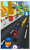 Subway miraclous Adventures Ladybug Run Surfer ảnh chụp màn hình 2