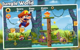 Crazy Boy Runner Super Jump World Affiche