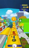 subway temple crash Running bandicoot 3D capture d'écran 3