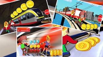 Subway Train London Game 포스터