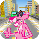 APK Subway panther Pink City Adventure