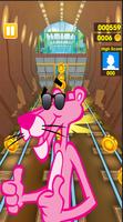 Subway panther Pink City Adventure スクリーンショット 1