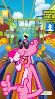 Subway panther Pink City Adventure syot layar 2