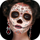 Day of the Dead Makeup – Sugar Skull Face Masks APK