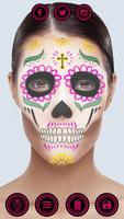 Day of the Dead Makeup – Sugar Skull Face Masks capture d'écran 2