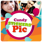 Candy Stickers App icono