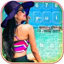 Summer Beach Emoji Keyboard APK
