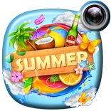 Summer Scrap Photo Frames