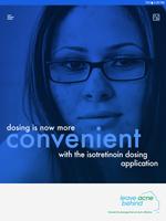Leave Acne Behind™ Isotretinoin Dosing App plakat