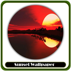 Sunset Wallpaper Full HD icône