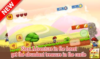 Super Mushrooms Jungle Advanture تصوير الشاشة 1