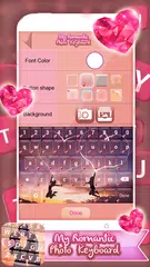 ロマンチック フォトキーボード アプリダウンロード