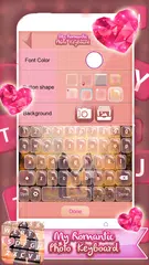 ロマンチック フォトキーボード アプリダウンロード