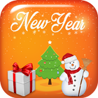 New Year Stickers Photo Editor-icoon