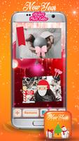 New Year Stickers Photo Editor 스크린샷 2