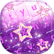 Purple Glitter Keyboard Changer