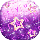 Purple Glitter Keyboard Changer ikon