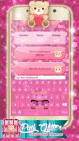 Pink Glitter Keyboard Themes screenshot 1