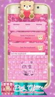 Pink Glitter Keyboard Themes screenshot 3