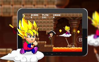 Super Saiyan Goku World Jungle اسکرین شاٹ 3