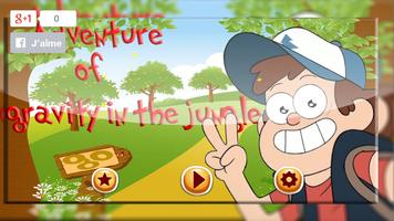 Super Gravity Run  Adventure Falls captura de pantalla 2