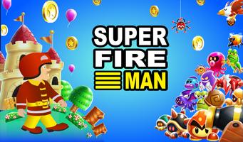 Super Fireman  Adventure of Castle Sam Run পোস্টার