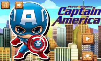 Super Moto-Bike Captain in The City Avengers Affiche