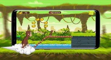 Curious Monkey George Jungle Adventure स्क्रीनशॉट 2
