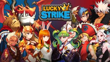 LuckyStrike: Slotmachine Puzzle RPG Affiche