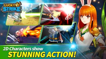 LuckyStrike: Slotmachine Puzzle RPG ảnh chụp màn hình 1