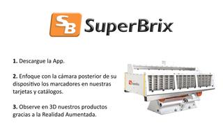 SuperBrix - Mesa Separadora الملصق